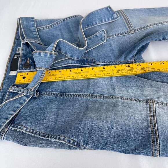 Kut From The Kloth Reese High-Rise Ankle Straight Leg Tie Belt Jeans Women Sz.00 - Picture 11 of 14